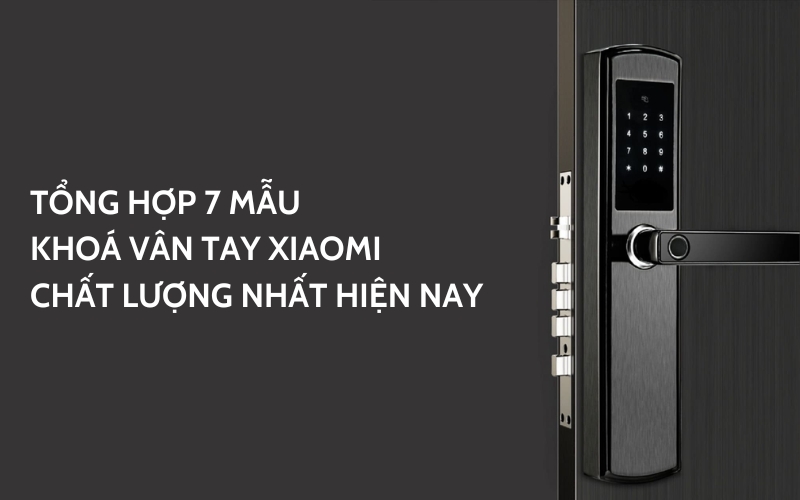 mẫu khóa vân tay xiaomi