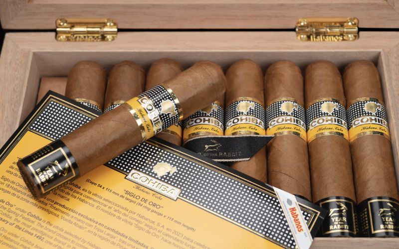 Thương hiệu xì gà Cohiba vô cùng sang trọng và đẳng cấp