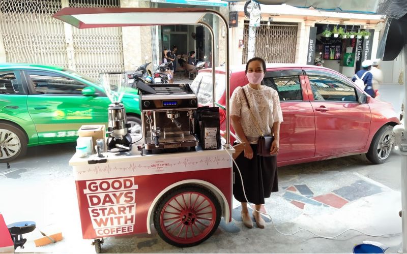 Đánh giá xe đẩy cafe
