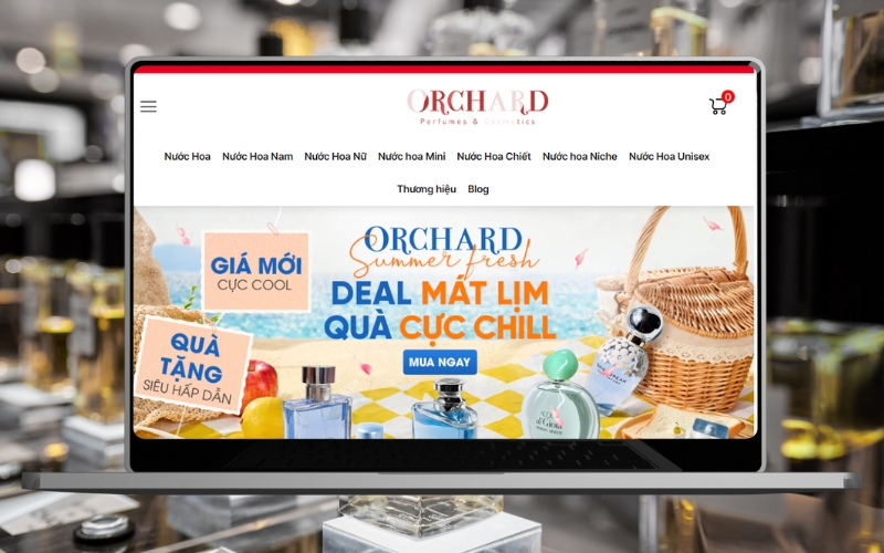 website bán nước hoa orchard 