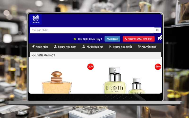 website perfume 168