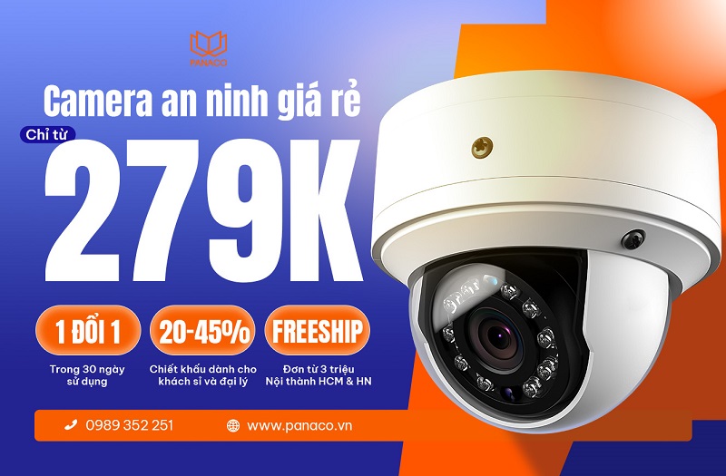 PANACO - Nhà phân phối camera an ninh chính hãng, giá tốt