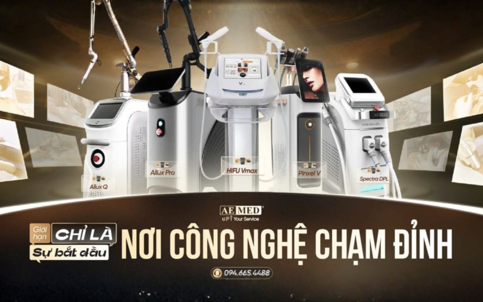 cửa hàng thiết bi thẩm mỹ