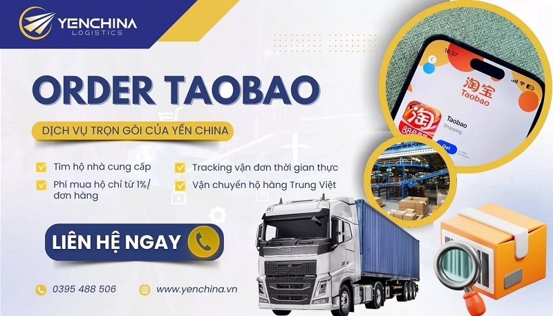 Dịch vụ order Taobao hộ tại Yến China